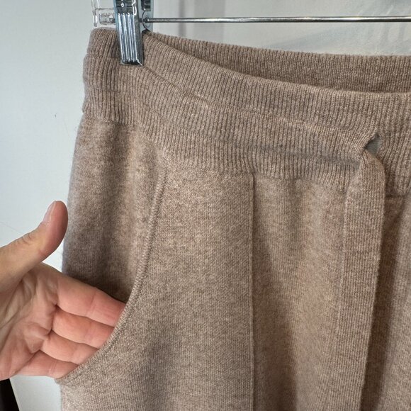 NWT Greyson Clothiers Cashmere KoKo Joggers in Fawn Heather - Picture 4 of 14